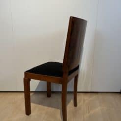 Six Art Deco Dining Chairs - Side View - Styylish