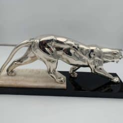 Walking Panther Sculpture - Side Detail - Styylish