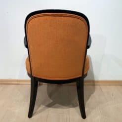 Restored Art Deco Armchairs - Back Profile - Styylish