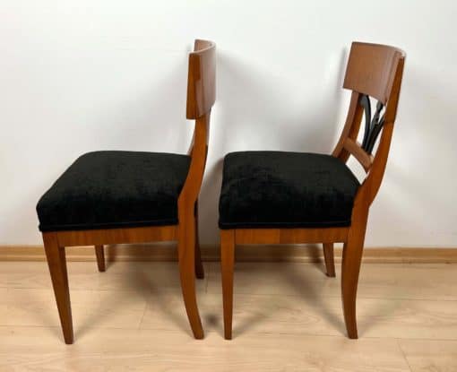 Set of Two Biedermeier Chairs - Side Angle - Styylish
