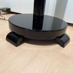 Black Art Deco Lamp - Black Lacquer Base - Styylish