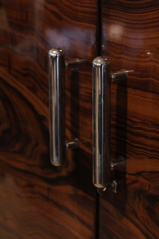 Two-Doored Art Deco Armoire - Handle Detail - Styylish