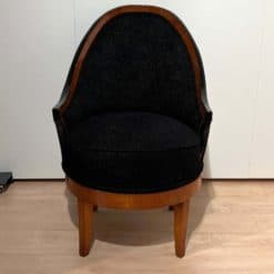 Biedermeier Swivel Chair- face view- Styylish