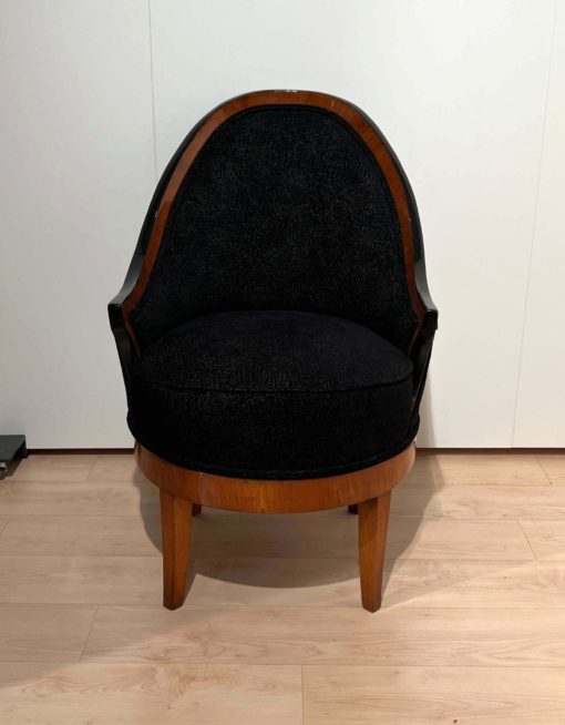 Biedermeier Swivel Chair- face view- Styylish