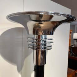 Black Art Deco Lamp - Metal Top - Styylish