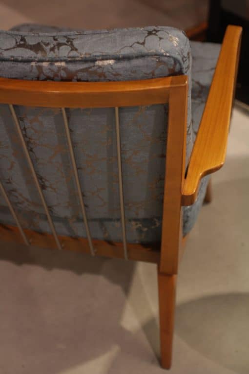 Pair of Mid Century Armchairs - Backrest Detail - Styylish