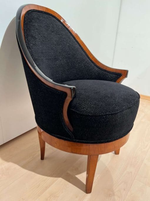 Biedermeier Swivel Chair- left side detail- Styylish