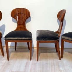 Set of four Biedermeier Ballon Chairs - Group of Four - Styylish
