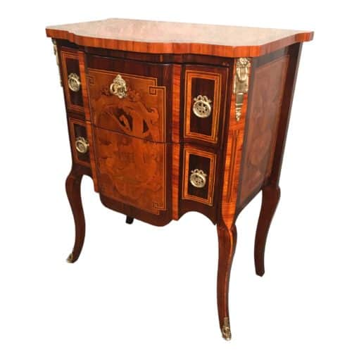Small Louis XVI Style Dresser- Three-quarter view- Styylish