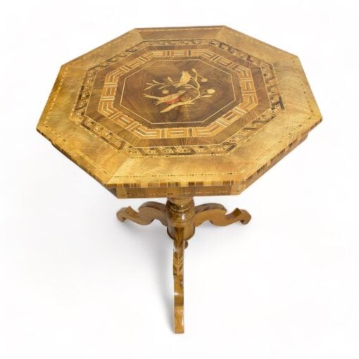 Marquetry Side Table- Styylish