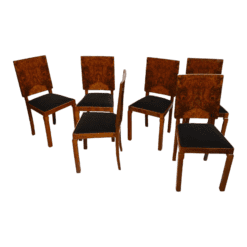 Six Art Deco Dining Chairs - Styylish