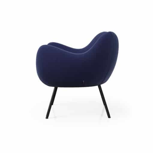 RM58 Soft chair- in dark blue velvet- Styylish