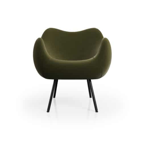 RM58 Soft chair- in grey velvet- Styylish