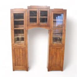 Fir Wood Arched Bookcase - Styylish