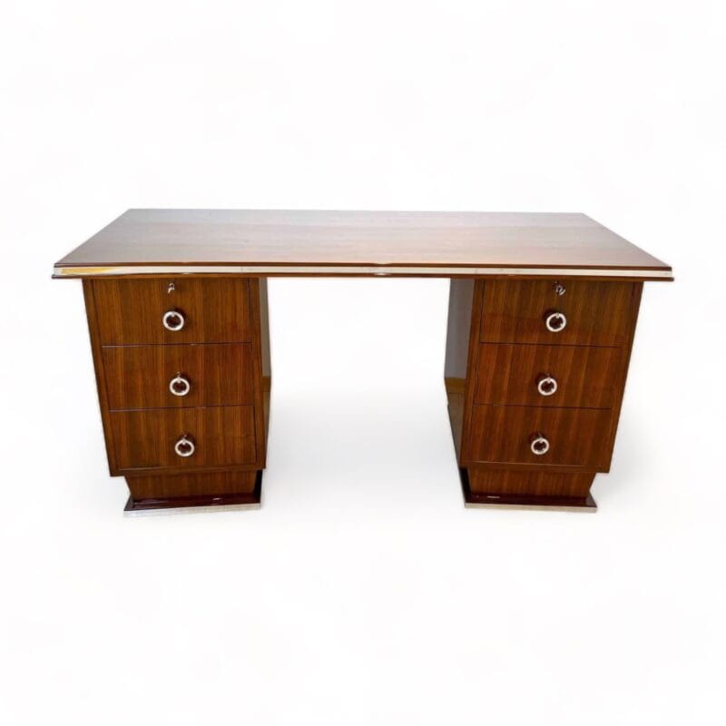 Large Art Deco Desk Vintage Furniture for Sale Styylish