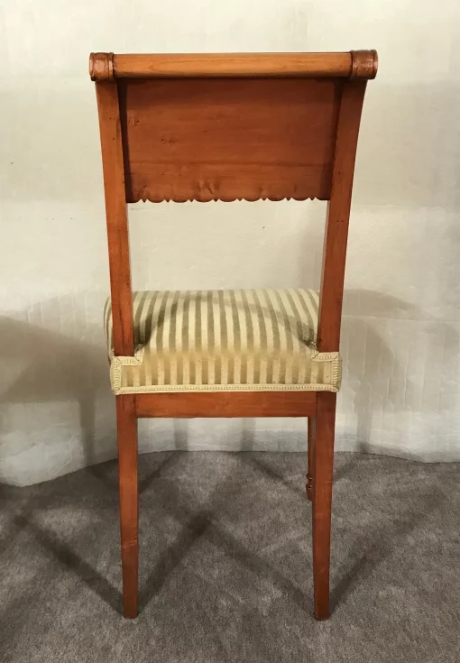 Set of four Neoclassical Chairs- back view-Styylish