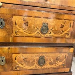 Louis XVI Roll Top Bureau - Brass Handle Detail - Styylish