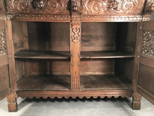 Renaissance Style Credenza- drawers open- Styylish