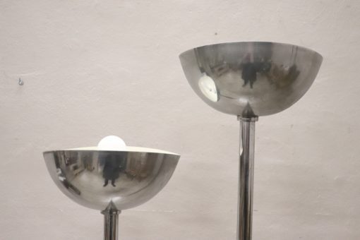 Chrome and Marble Floor Lamp - Chrome Lamp Shades - Styylish