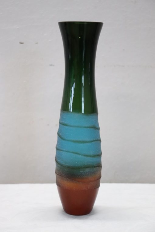 Multicolored Glass Vase by Villeroy & Boch - Full Profile - Styylish