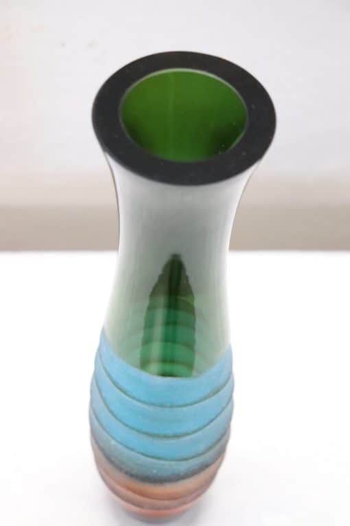 Multicolored Glass Vase by Villeroy & Boch - Top Detail - Styylish