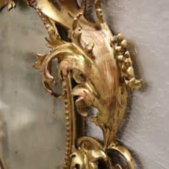 Carved Gilded Wood Mirror - Side Decoration Detail - Styylish