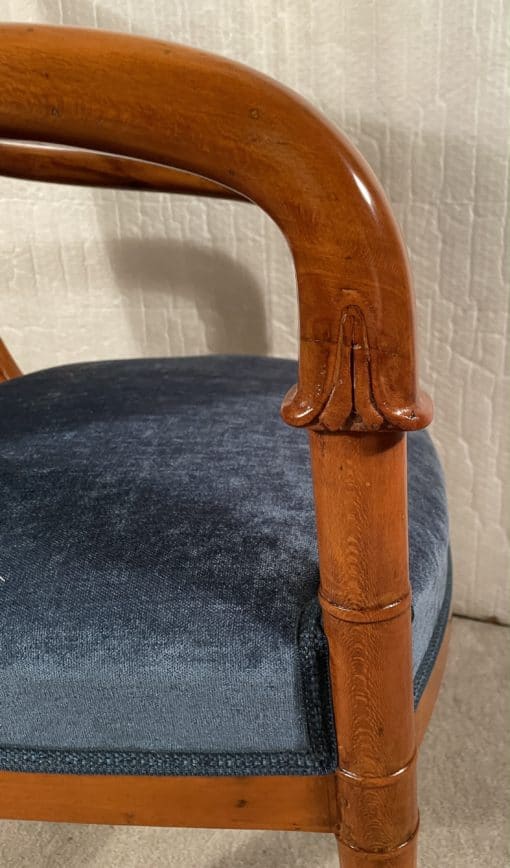 Set of four Empire Armchairs- armrest detail- Styylish