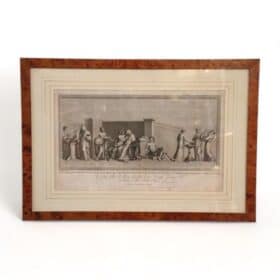 18th Century Antique Etching by Alessandro Mochetti