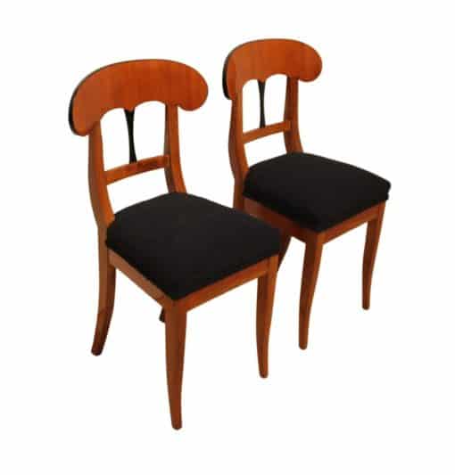 Pair of Biedermeier Shovel Chairs - Styylish