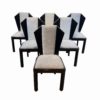 Set of Six Art Deco Dining Chairs - Styylish
