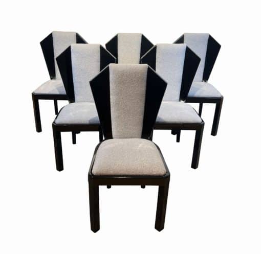 Set of Six Art Deco Dining Chairs - Styylish