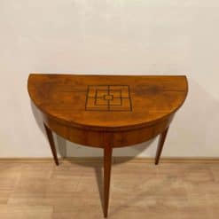 Biedermeier Demi Lune Table - Full Angle - Styylish