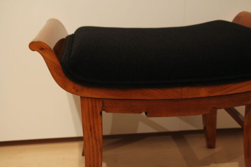 Small Biedermeier Stool - Cushion Detail - Styylish