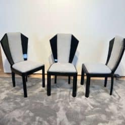Set of Six Art Deco Dining Chairs - Three - Styylish