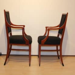 Pair of Empire Style Armchairs - Side by Side Profile - Styylish