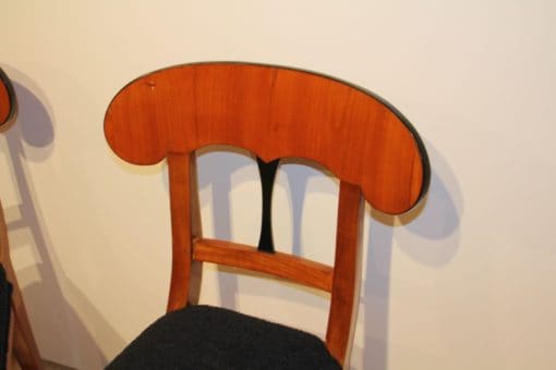 Pair of Biedermeier Shovel Chairs - Top - Styylish