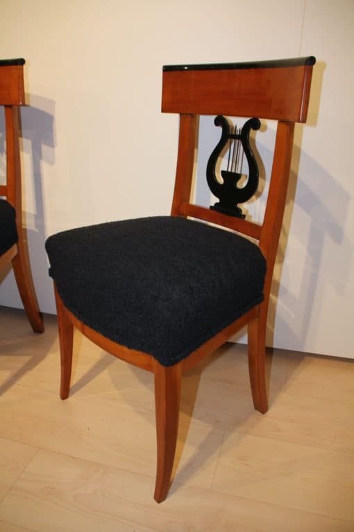 Set of Four Biedermeier Chairs - Side Profile - Styylish