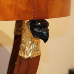 Elegant Biedermeier Center Table - Eagle Heads on Feet - Styylish
