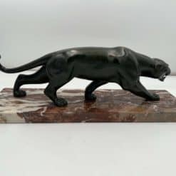 Panther Sculpture by S. Melani - Full Profile Detail - Styylish