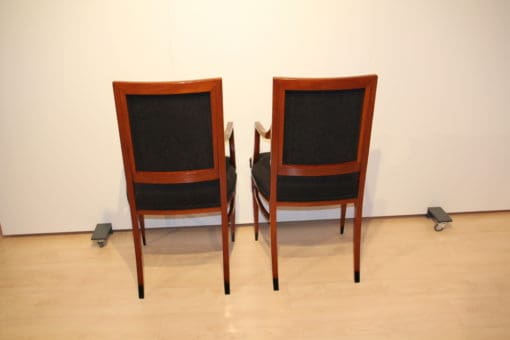 Pair of Empire Style Armchairs - Backrest Detail - Styylish