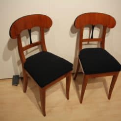 Pair of Biedermeier Shovel Chairs - Two Chairs - Styylish