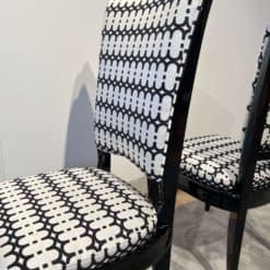 Art Deco High Back Dining Chairs - Side - Styylish