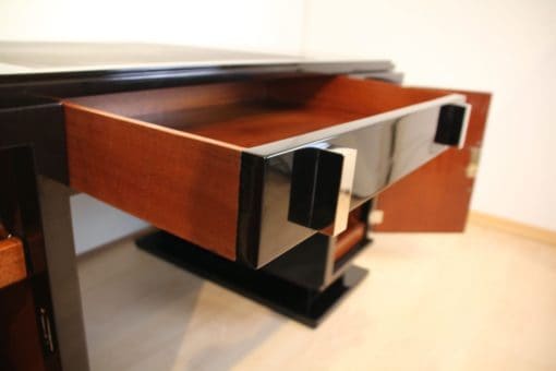 Small Art Deco Desk - Handle Detail - Styylish