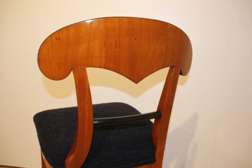Biedermeier Shovel Chair - Wood Detail - Styylish