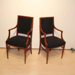 Pair of Empire Style Armchairs - Turning Away From Each Other - Styylish