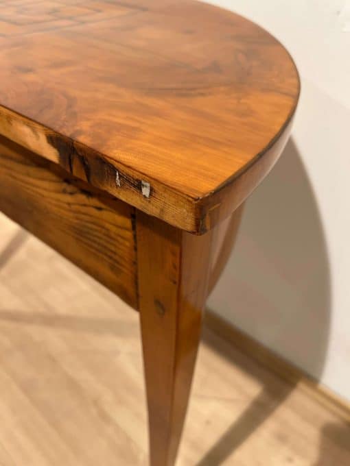 Biedermeier Demi Lune Table - Edge Detail - Styylish