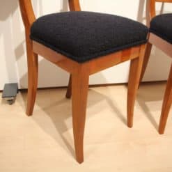 Pair of Biedermeier Shovel Chairs - Leg Detail - Styylish