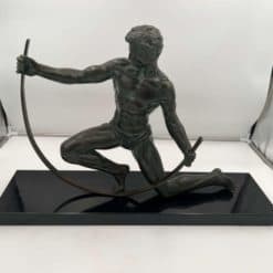 Art Deco Bronze Sculpture - Full - Styylish