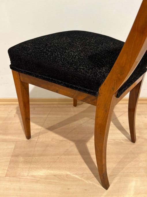 Antique Biedermeier Chair - Side Profile of Cushion - Styylish