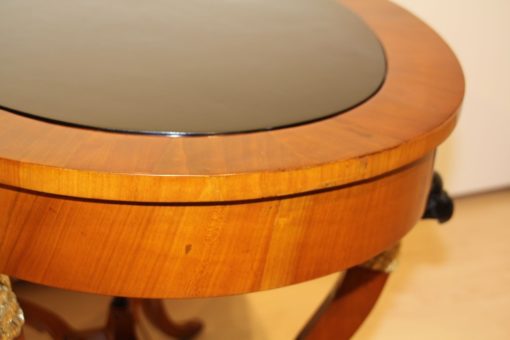 Elegant Biedermeier Center Table - Edge Detail - Styylish